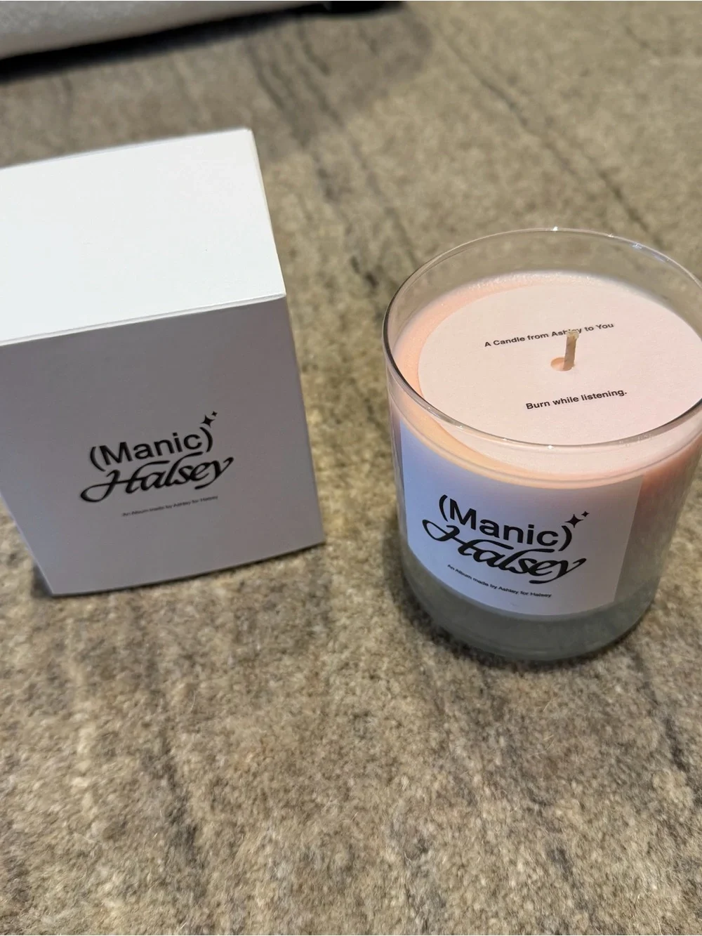 Halsey Manic Candle NEW Rare limited edition